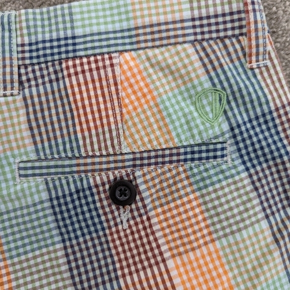 Ben Sherman flat front colorful check and plaid pattern Waist 29 - Picture 5 of 5